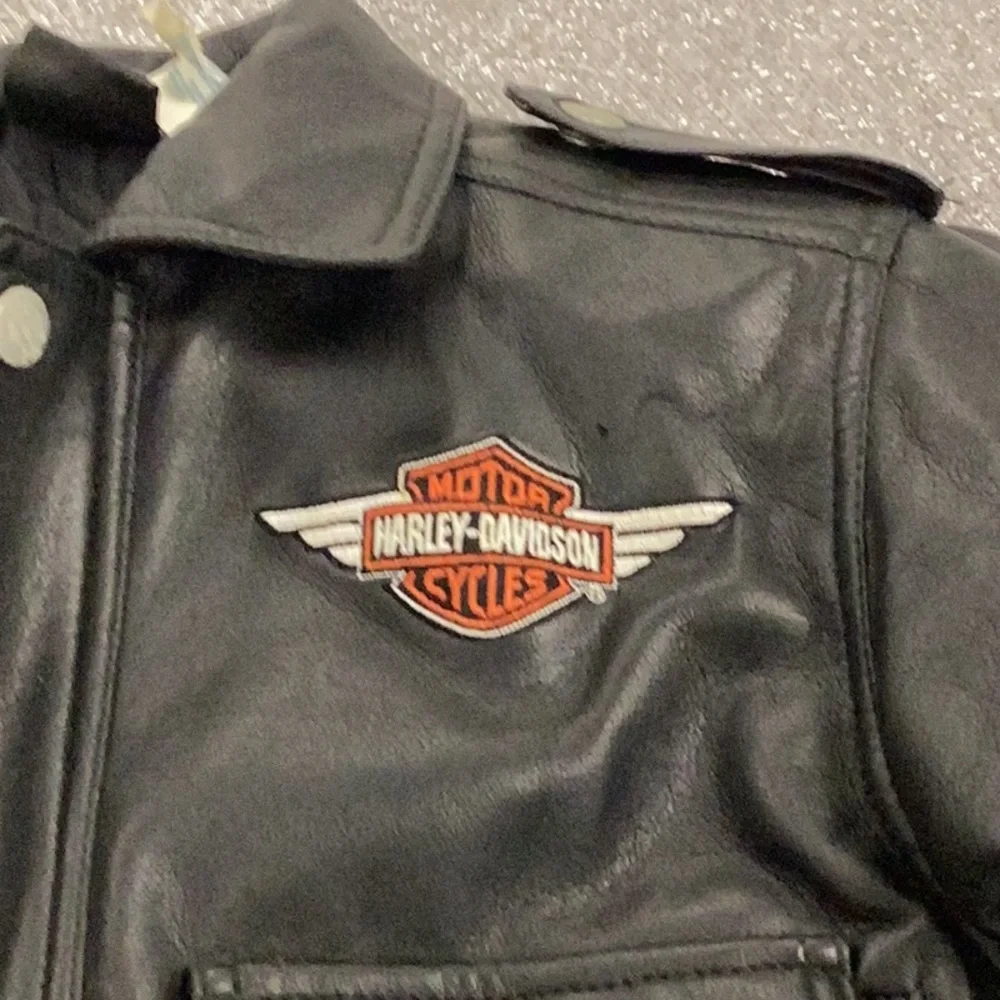 Adorable Harley Davidson Kids’ Faux Leather Jacket - Picture 4 of 10